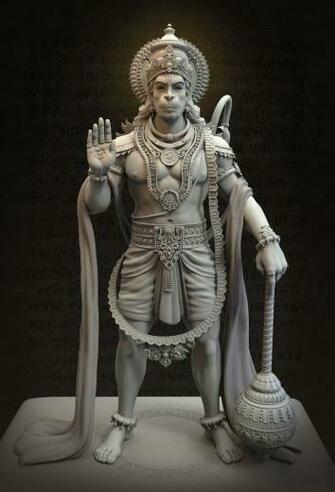 Madhaw Bauri On Gods In Lord Hanuman Wallpaper