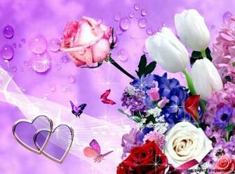 Beautiful Flower Butterfly Wallpaper HD Best Roses