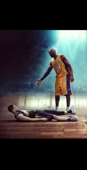 Devin Booker And Kobe Bryant Wallpaper