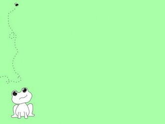 Cartoon Frogs Wallpaper