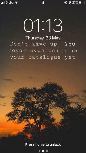 My Wallpaper After Struggling To Sell First Beat With Only