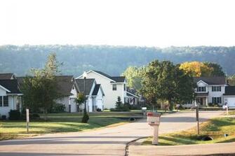 Sherwood Wi Mustang Drive With High Cliff State Park In Background