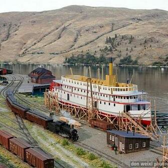 Great Canadian Model Railroad Diorama Division Okanagan Landing