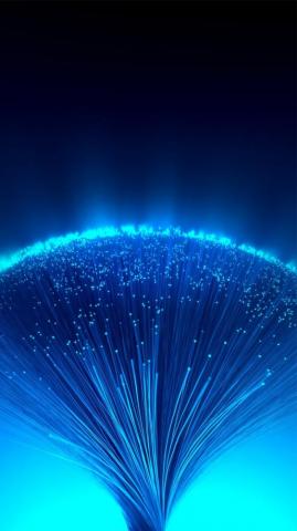 Vivo V5 Mobile Wallpaper Blue Shining Background HD