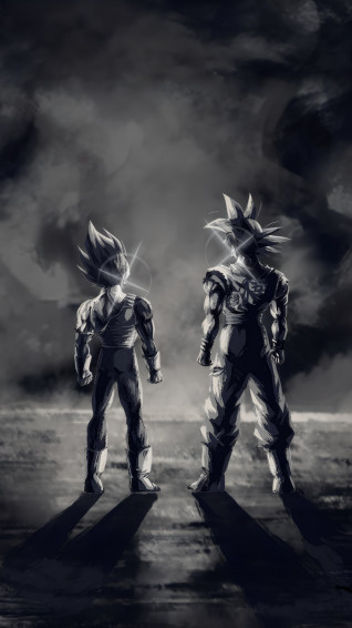 HDdragonballart On X Goku Vegeta 4k Phone Wallpaper Pc