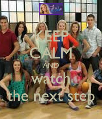 Keep Calm And Watch The Next Step Carry On Image