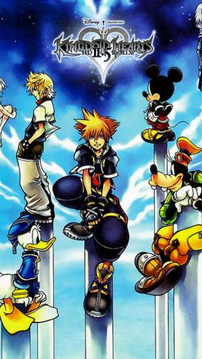 Kingdom Hearts HD Remix iPhone Wallpaper By Happychappy76