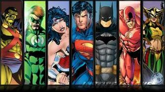 Justice League Compilation Wallpaper By Etherial007
