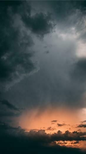Stormy Love iPhone Wallpaper Sky Background For Mobile