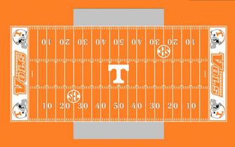 Tennessee Vols All Orange Field By Chenglor55