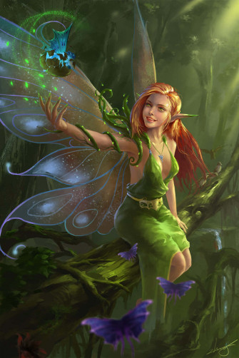 Sparkling Fantasy Wallpaper