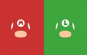 Minimal Mario Luigi Mushroom Wallpaper By Ishtarisimo