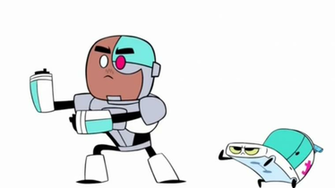 Cyborg Teen Titans Go Wallpaper