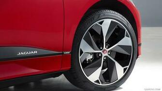 Jaguar I Pace Color Photon Red Wheel HD Wallpaper