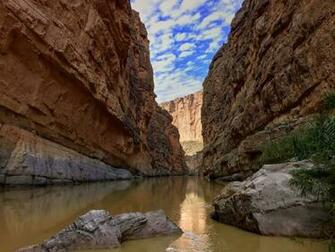 Big Bend National Park Santa Elena Canyon And Chisos Basin