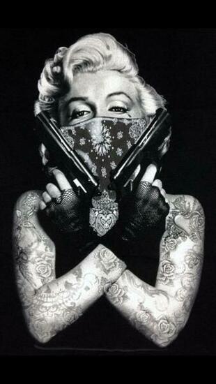 Marilyn Monroe Pictures Gangster Thug Out Love