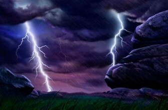 Items Lightning Sky Psd Material Which Can Be Good Background