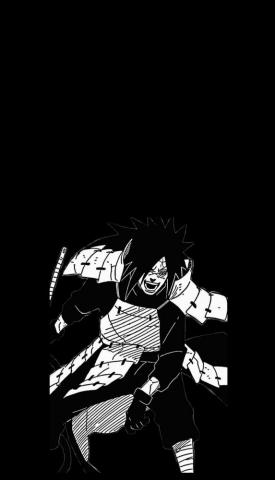 Madara Uchiha Naruto Shippuden Dark Screen Wallpaper