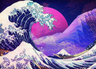 Japanese Great Wave Wallpaper