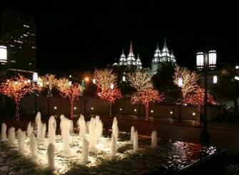 Salt Lake Lds Mormon Temple Photograph
