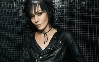 Joan Jett In A Leather Jacket Wallpaper