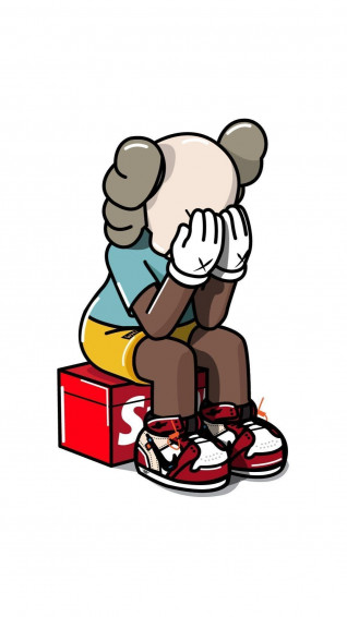 Supreme Kaws Wallpaper Hypebeast iPhone