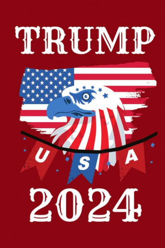 Trump Notebook Journal Blank Lined S Designs A
