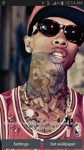 Bigger Tyga Live Wallpaper For Android Screenshot