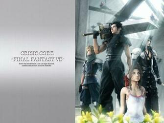 Final Fantasy Vii Crisis Core Ff7cc Wallpaper