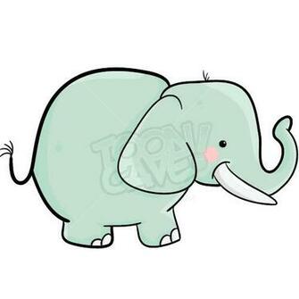 Cute Cartoon Elephant Pictures Clipart Best