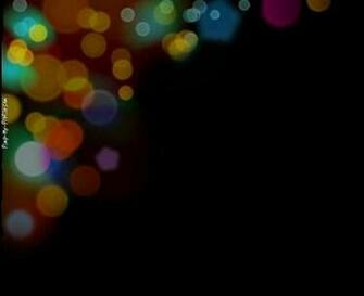 Colorful Fuzzy Lights Background Pimp My Profile