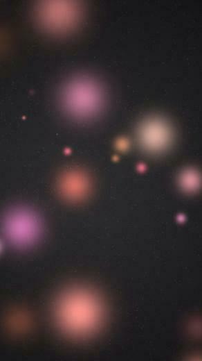 Blurred Light Spots Wallpaper iPhone