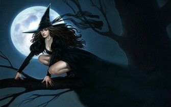 Witch Computer Wallpaper Desktop Background Id