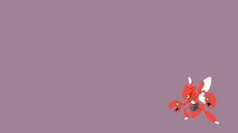 Pokemon Minimalistic Wallpaper Scizor