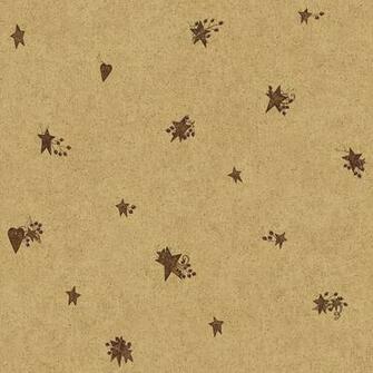 York Wallcoverings Hearts Crafts Iii Tin Stars And Heart Wallpaper