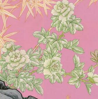 Bamboo Lake Chinoiserie Wallpaper Product Image Of