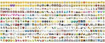 Check Out This Sampling Of Some The More Popular Emojis Below