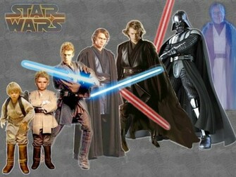 Star Wars Anakin Evolution Wallpaper