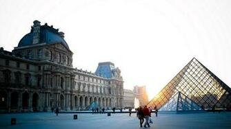 Wallpaper Paris France Louvre Tablet Laptop