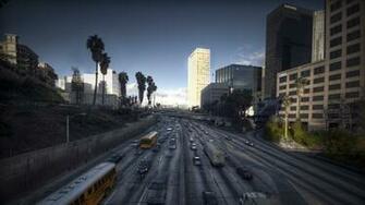 Los Angeles City Landscape California Full HD 1080p Background
