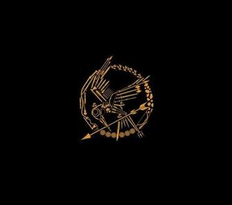 Yellow Logo Art Tap To See HD Wallpaper Of The Hunger Games