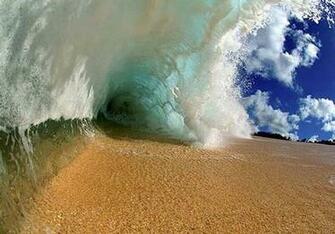 Under Waves Of Sea Beautiful Photography Misc