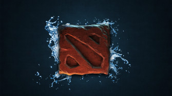 Dota Logo Wallpaper 4k