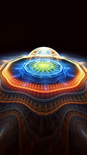Abstract Plasma Light Moto E Wallpaper