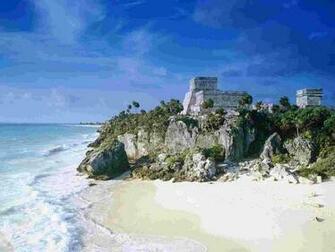 Mayan Ruins Tulum Mexico Wallpaper Cities Countries