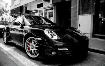 Black Porsche Wallpaper