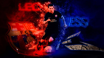 Lionel Messi Background Full HD Wallpaper