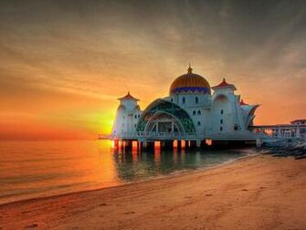 Beautiful Malaysia Mosque Wallpaper