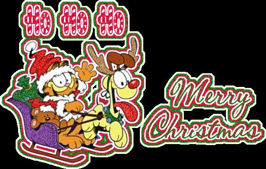 Closed Garfield S Christmas