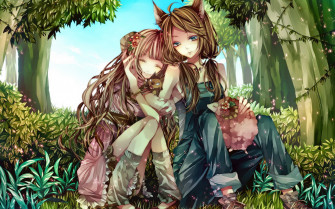 Anime Wood Desktop Pc And Mac Wallpaper
